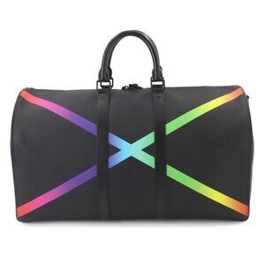 LOUIS VUITTON Taiga Rainbow Keepall Bandouliere 50 Luggage M30345 90251459
